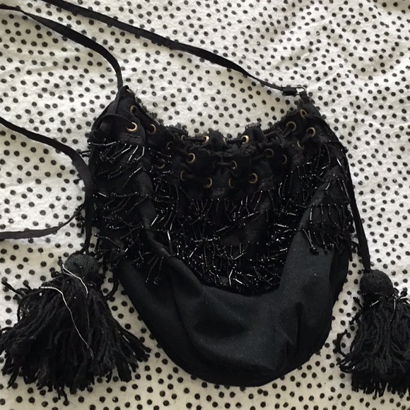 Free People Handbags - Black boho free people bag